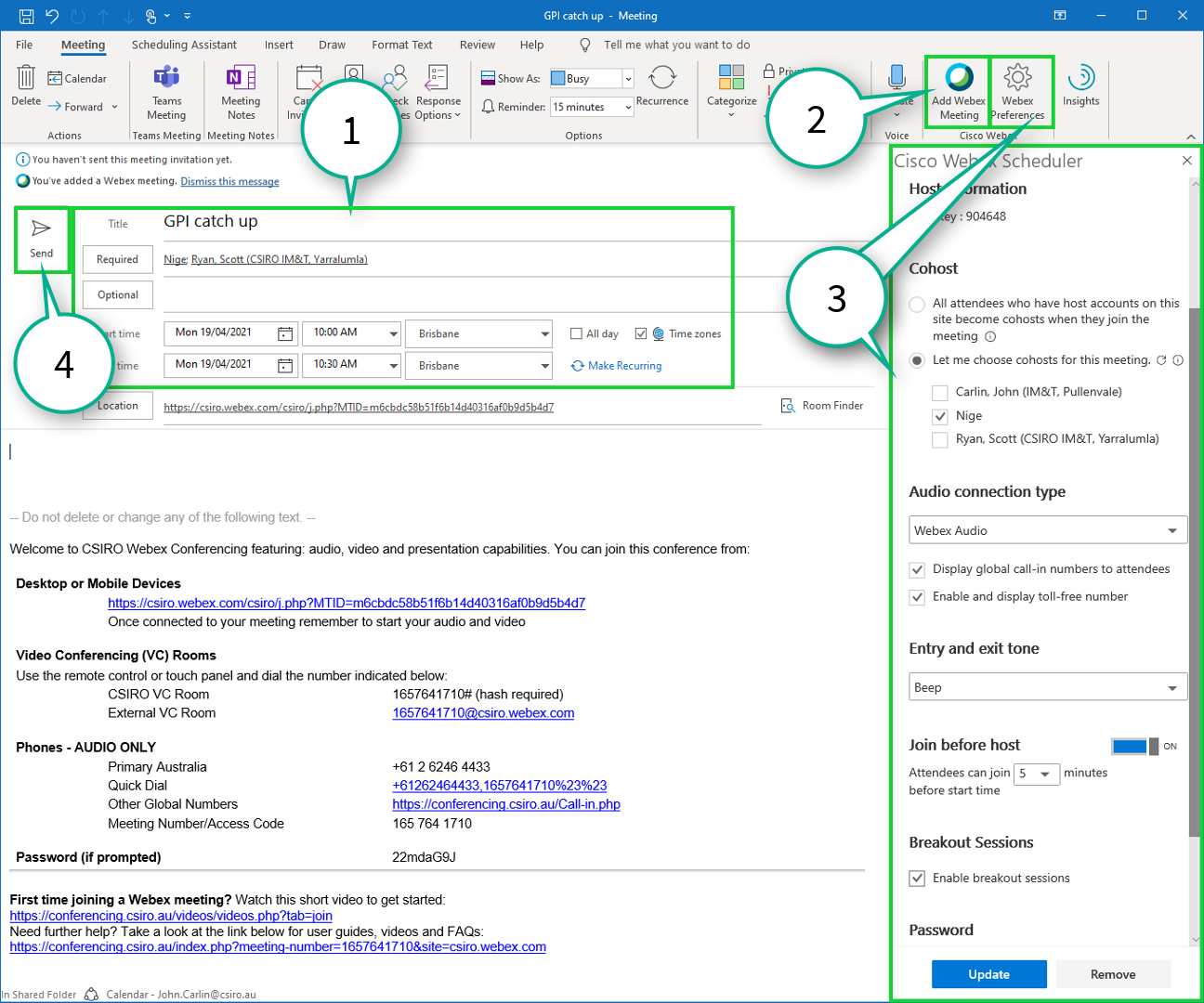 outlook for mac cannot change meeting imt